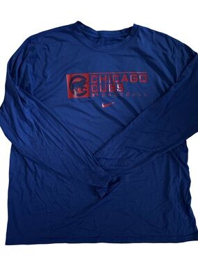 Chicago Cubs Nike Long Sleeve Tee - 2XL